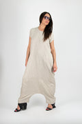 Harem Linen Jumpsuit - Ruth