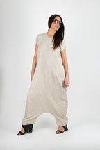 Harem Linen Jumpsuit - Ruth