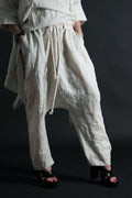 Linen Harem Loose Pants ALEXA - EUG Fashion