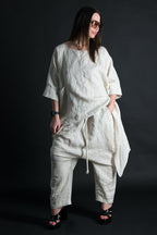 Linen Harem Loose Pants ALEXA - EUG Fashion