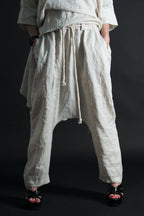 Linen Harem Loose Pants ALEXA - EUG Fashion
