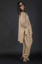 Linen Harem Loose Pants CLARA - EUG Fashion