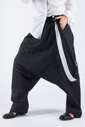 Linen Harem Pants JOANNA - EUG Fashion