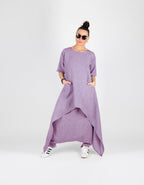 Linen Harem Pants LAUREN - EUG Fashion
