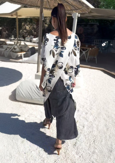 Linen Harem Pants VESTA - EUG Fashion EugFashion 