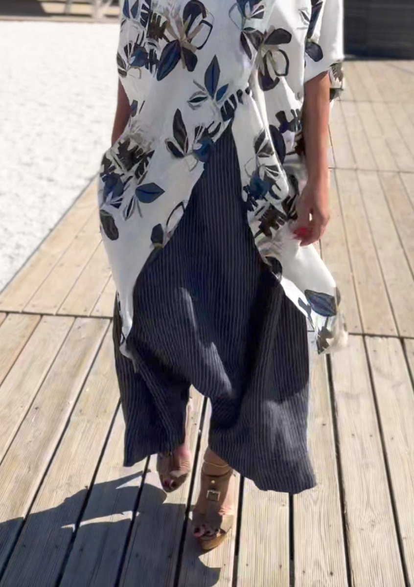 Linen Harem Pants VESTA - EUG Fashion EugFashion 