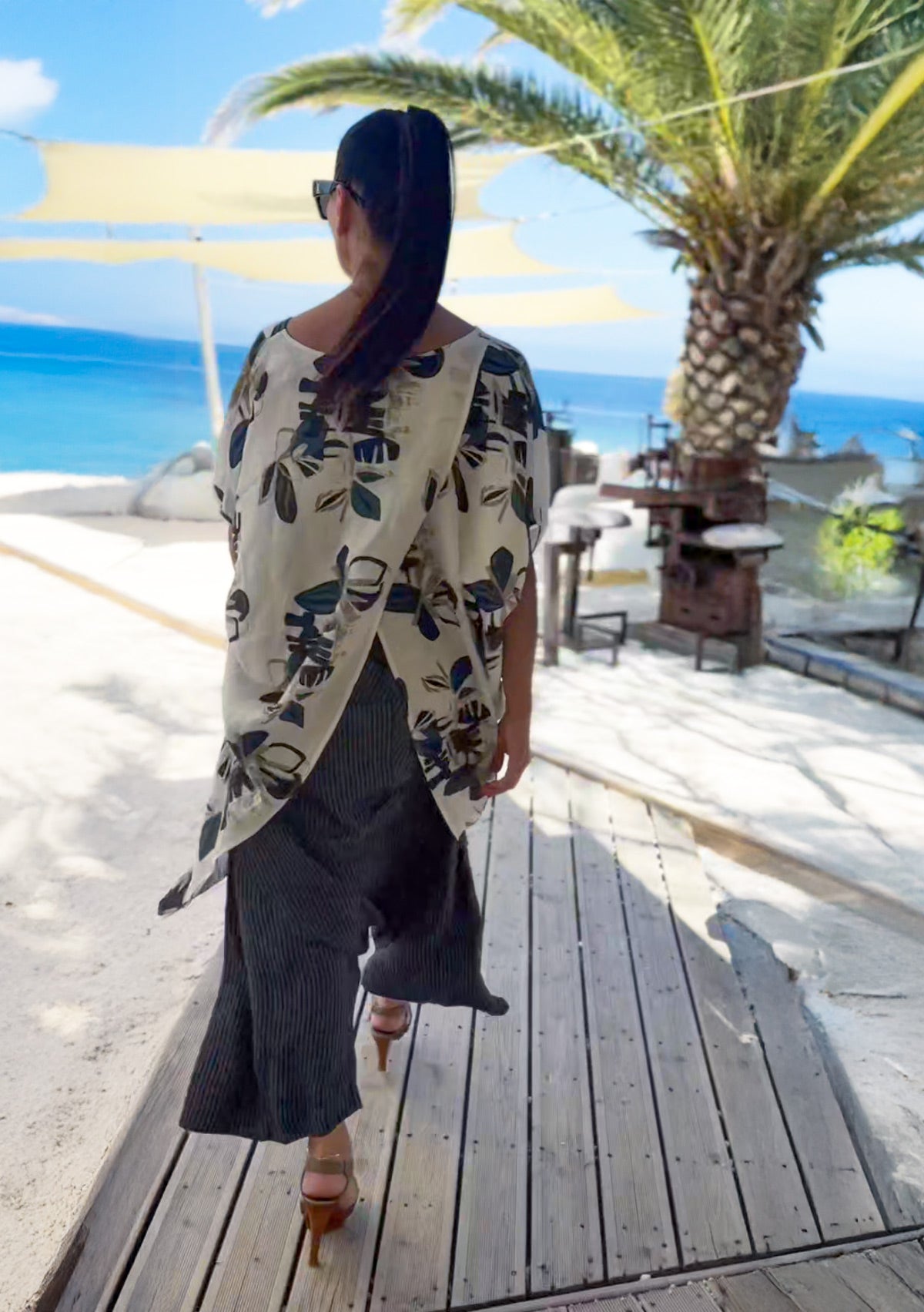 Linen Harem Pants VESTA EugFashion 