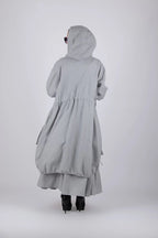 Linen hooded jacket EUGF - EUG Fashion