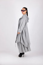 Linen hooded jacket EUGF - EUG Fashion