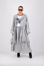 Linen hooded jacket EUGF - EUG Fashion