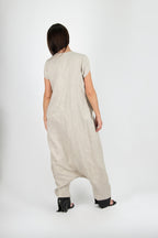 Harem Linen Jumpsuit - Ruth