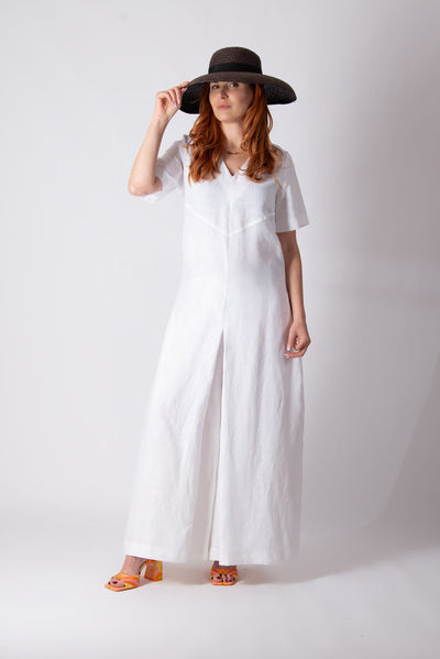 Linen Jumpsuit Eliza - EUG FASHION EugFashion 