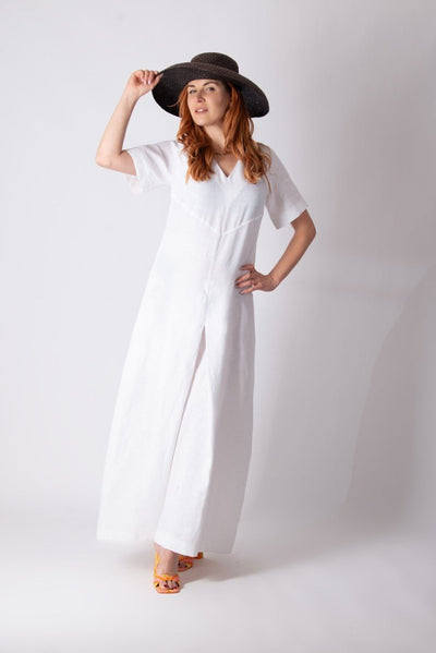 Linen Jumpsuit ELIZA - EUG FASHION EugFashion 