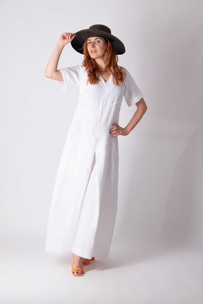 Linen Jumpsuit Eliza - EUG FASHION EugFashion 