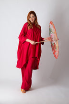 Linen loose top DOROTHY - EUG Fashion