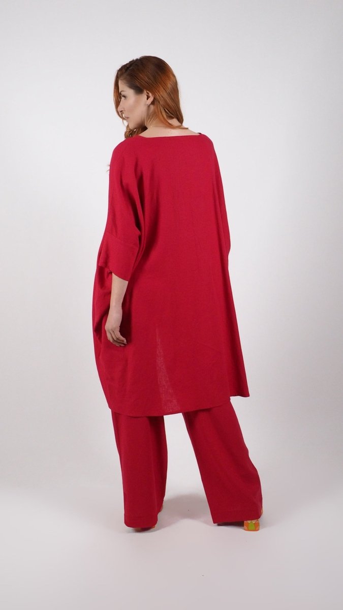 Linen loose top DOROTHY - EUG Fashion