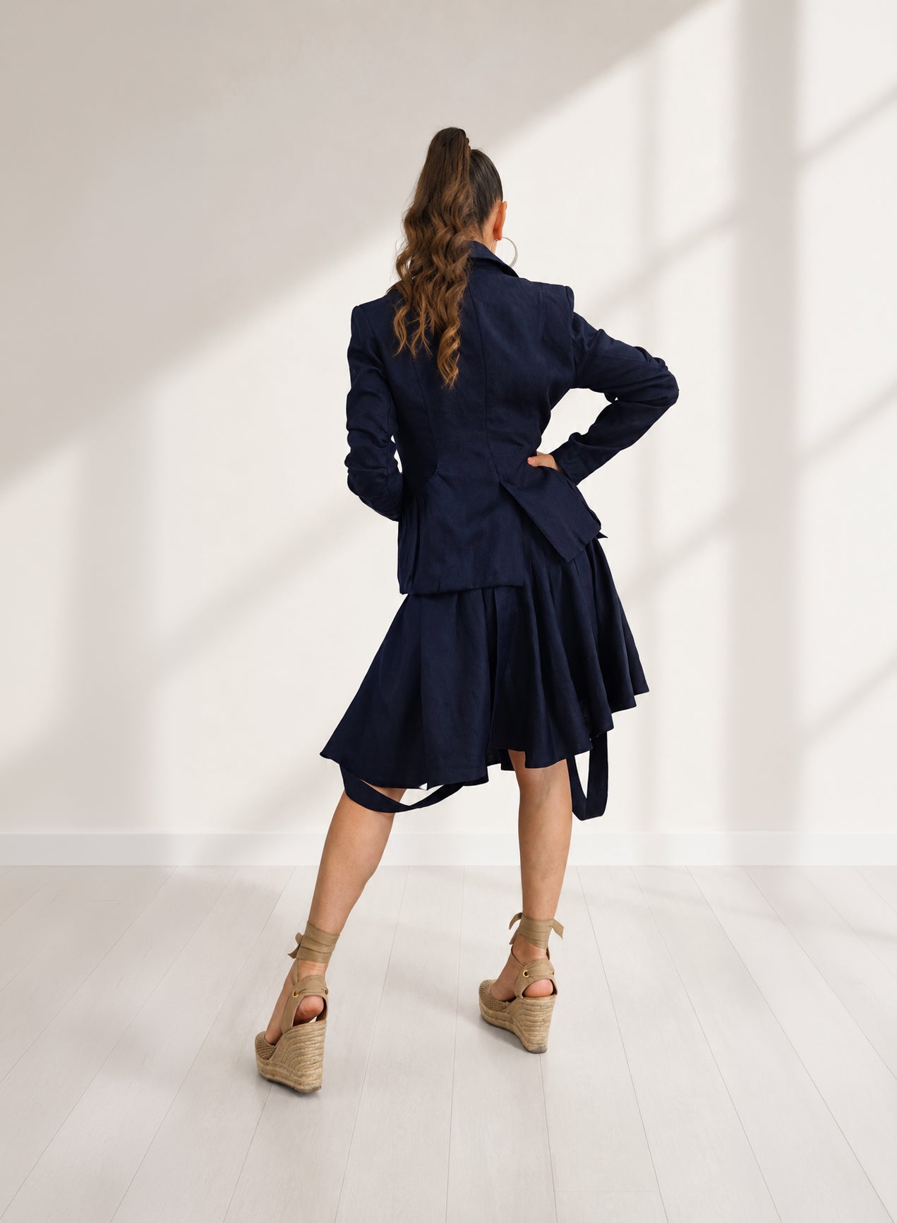 Linen Skirt - Zefira S