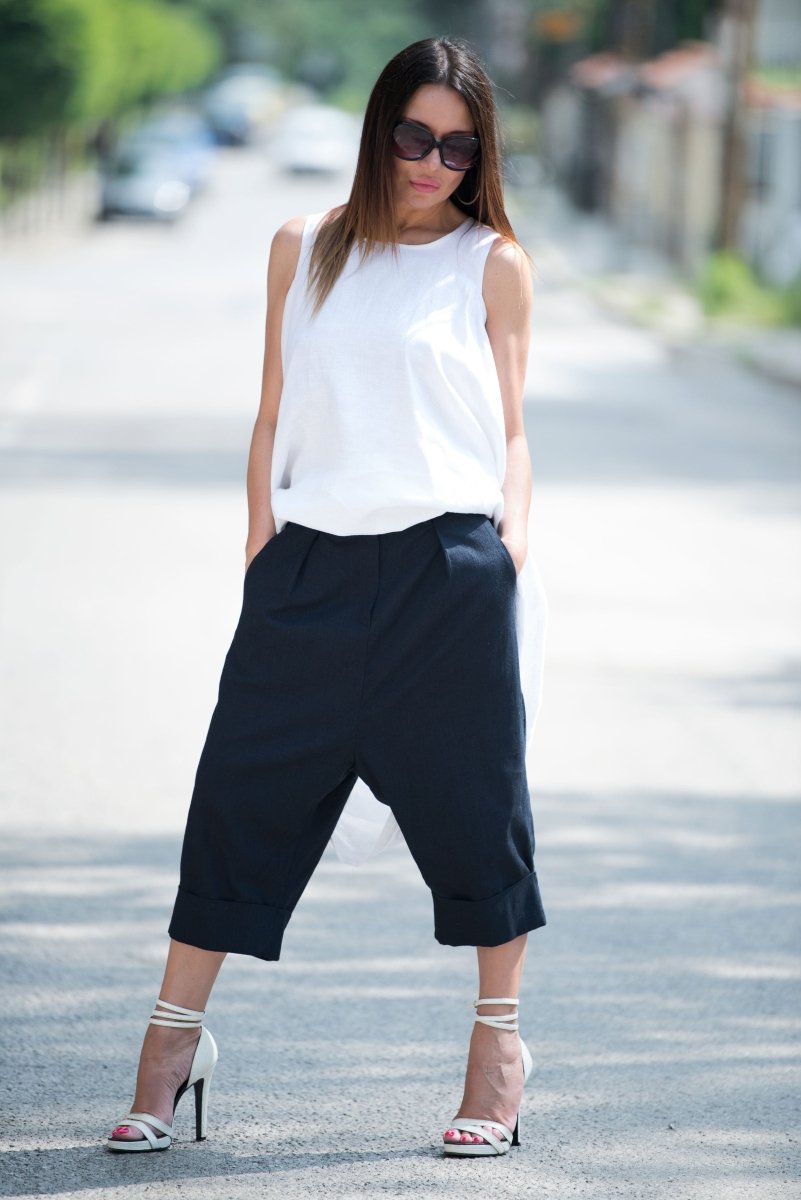 Linen Pants SESIL - EUG Fashion EugFashion 