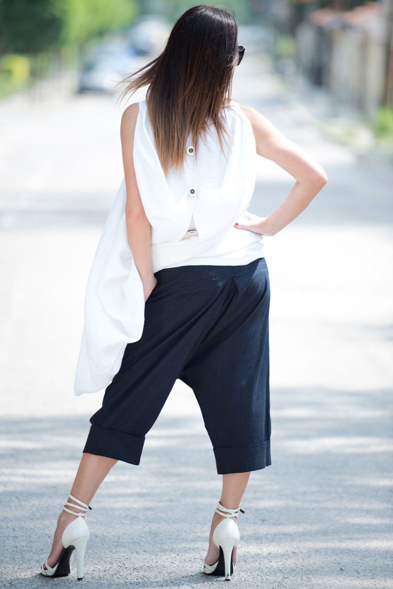 Linen Pants SESIL - EUG Fashion EugFashion 