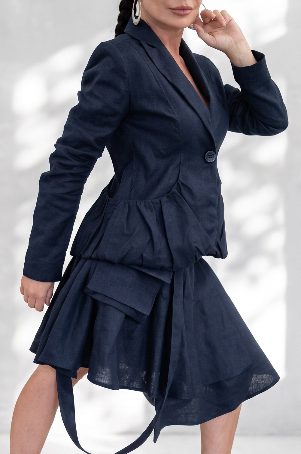 Linen Skirt - Zefira S