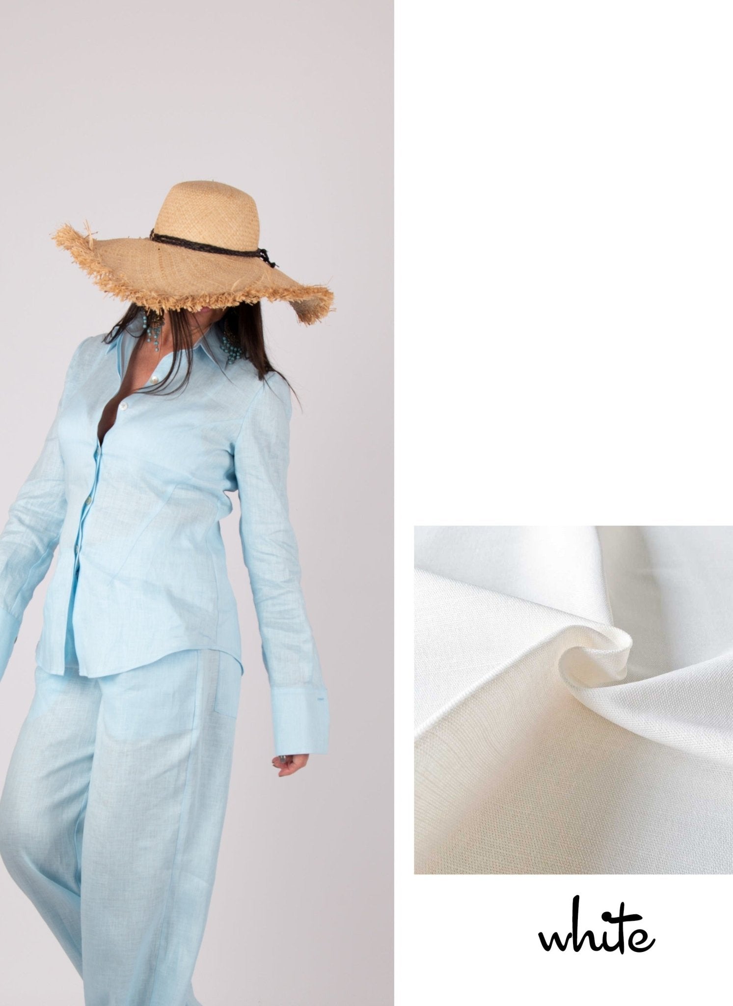 Linen Shirt ALAIA SALE - EUG Fashion