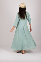 Linen Shirt Dress MIRA - EUG Fashion