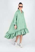 Linen summer Dress VANESA - EUG Fashion