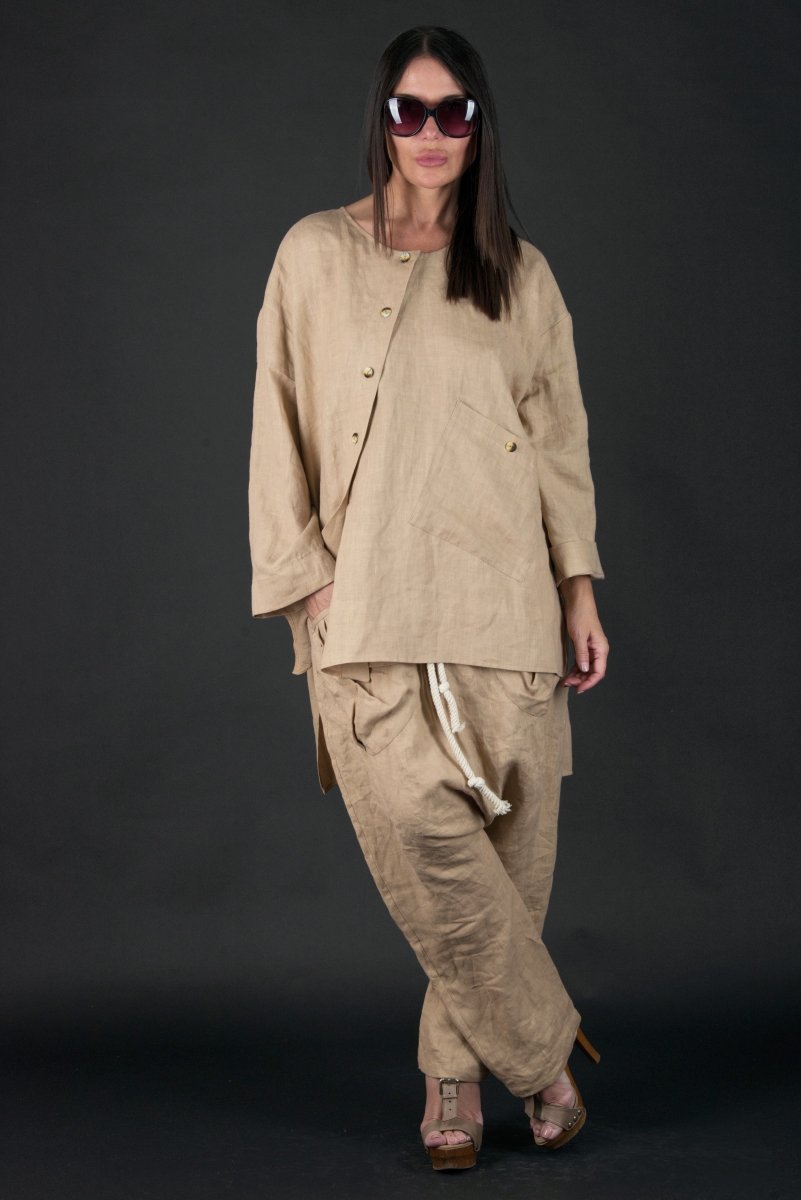 Linen Summer set CLARA - EUG Fashion
