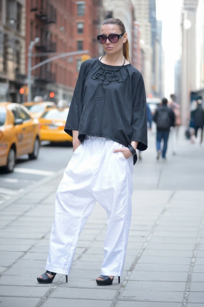 Linen Top CHERRY - EUG Fashion
