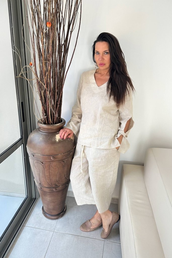 Linen Top Jada - EUG Fashion