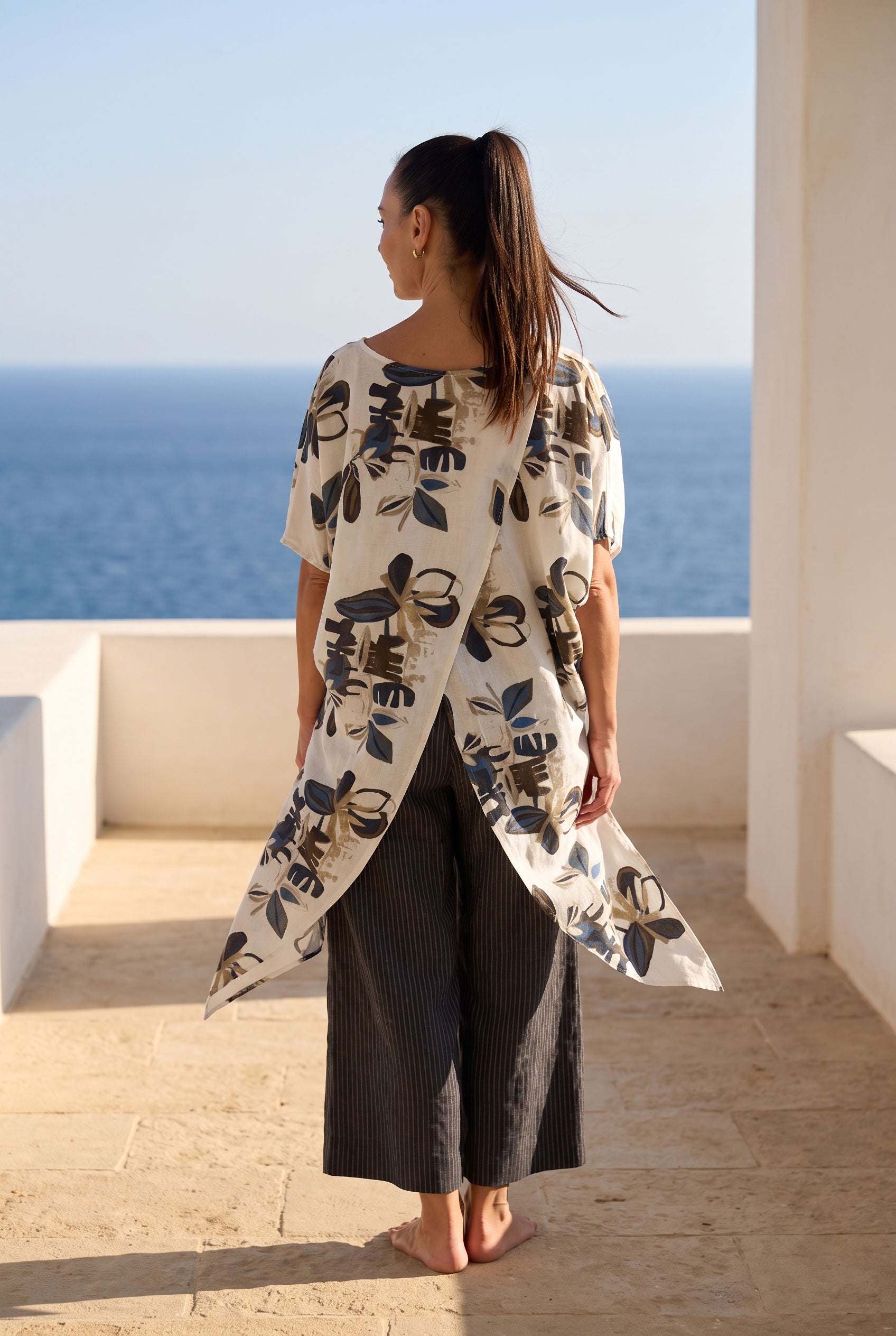 linen tunic fabiana