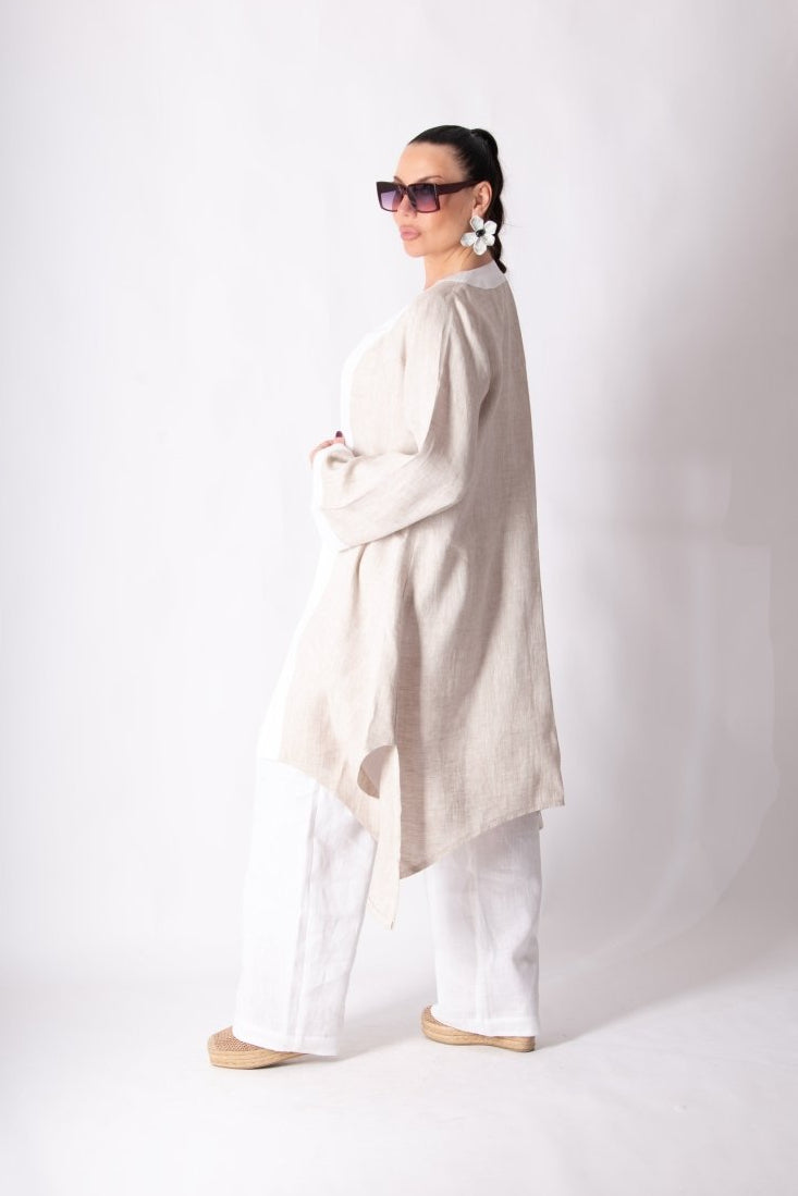 Linen vest Genoa - EUG Fashion