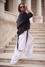 Linen Harem Pants - Joanna