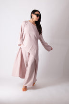 linen long wide pants