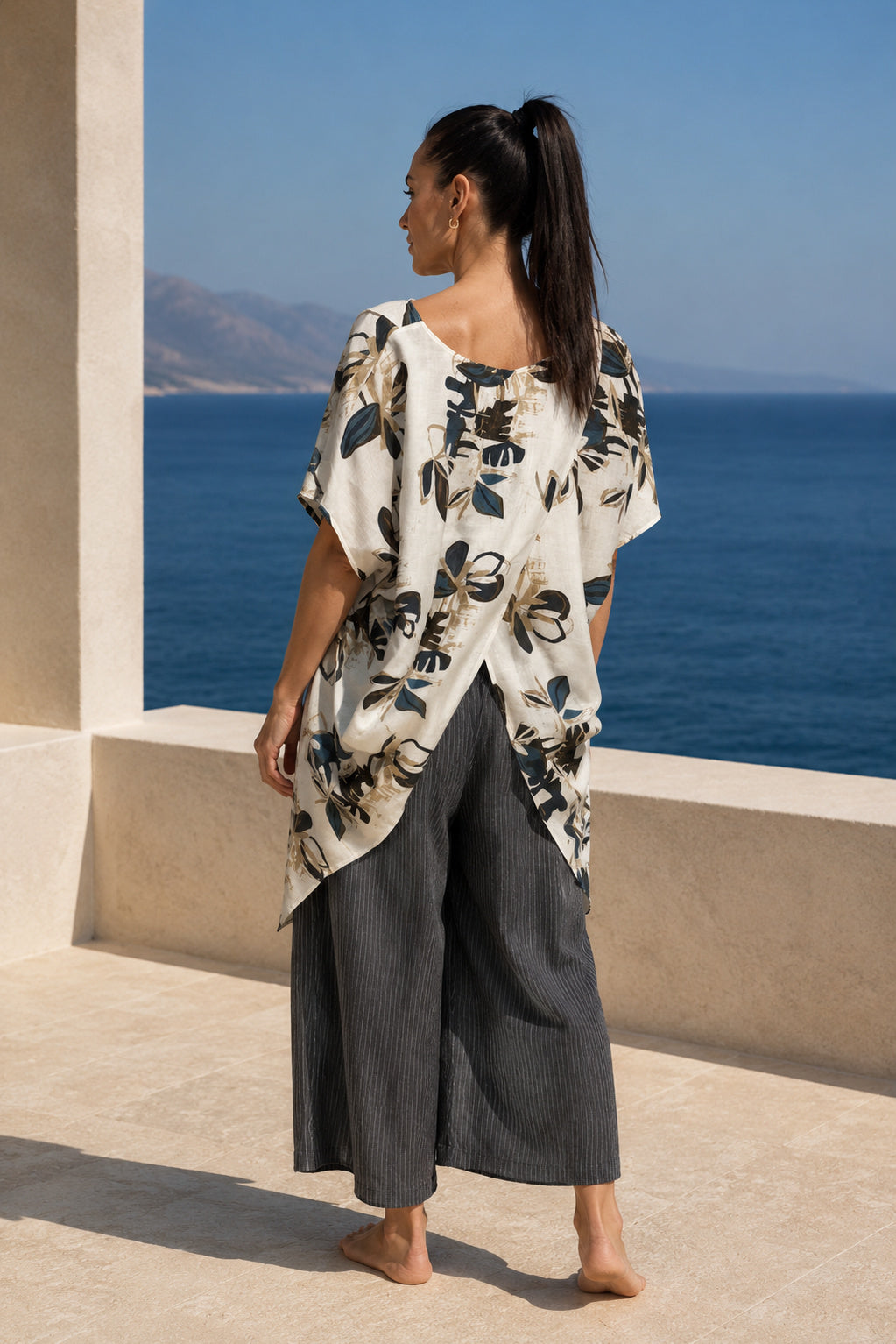 linen tunic fabiana