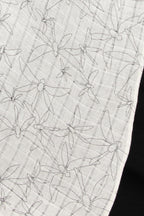linen long dress #off-white