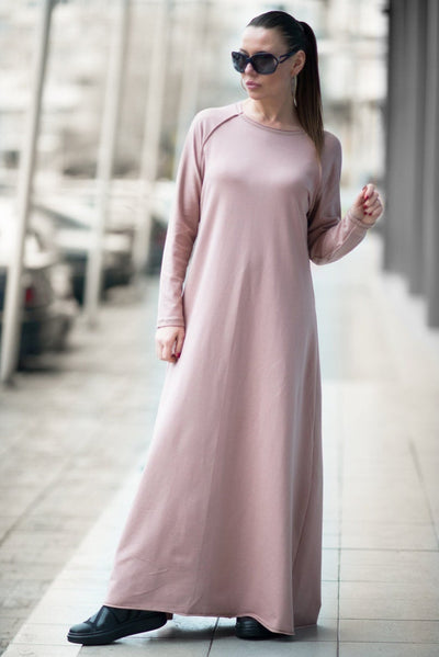 Long Cotton Dress BARBARA - EUG Fashion EugFashion 