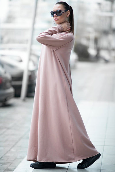 Long Cotton Dress BARBARA - EUG Fashion EugFashion 