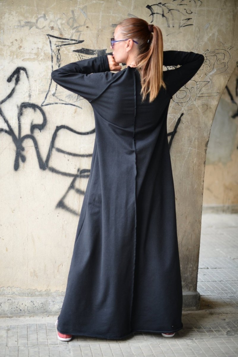 Long Cotton dress BARBARA - EUG Fashion