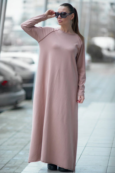 Long Cotton Dress BARBARA - EUG Fashion EugFashion 