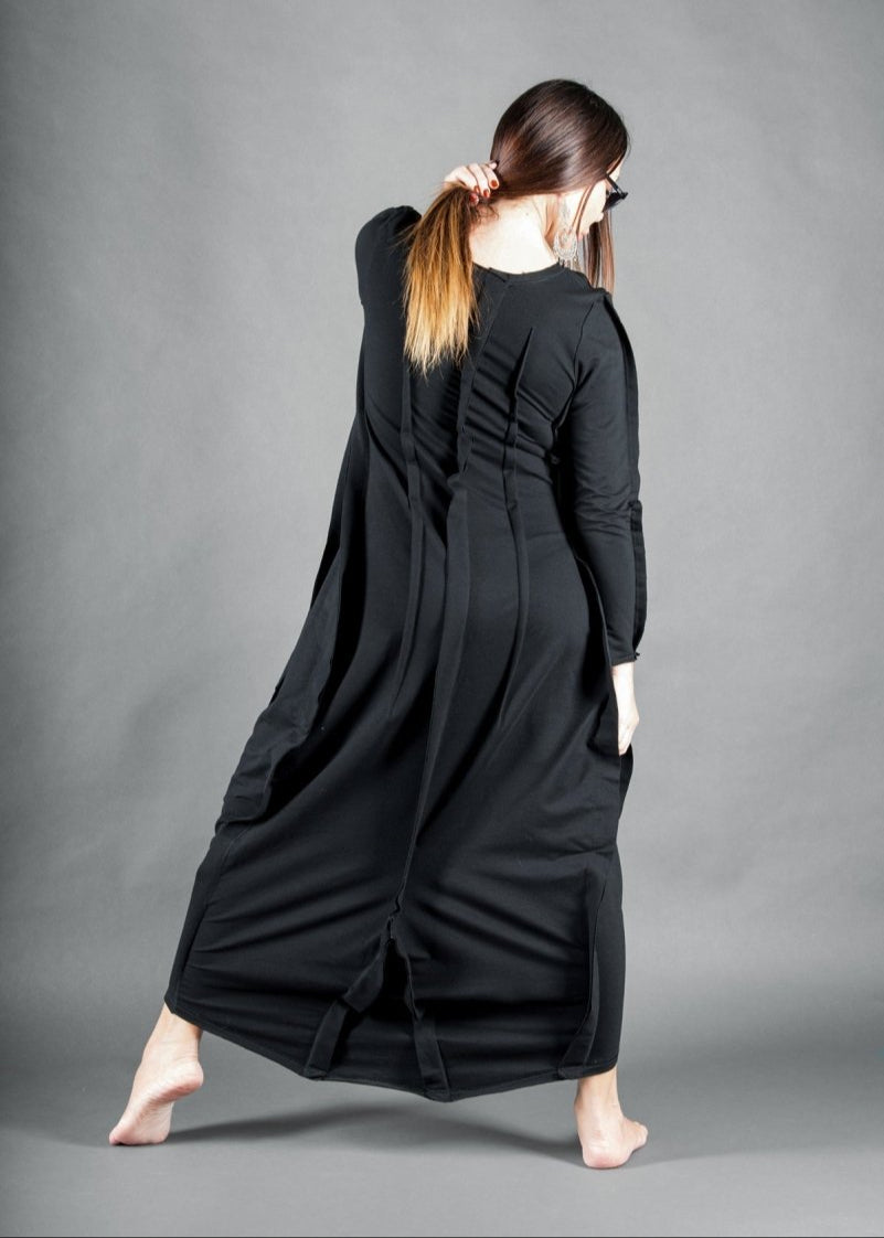 Long Cotton dress BENITA - EUG Fashion