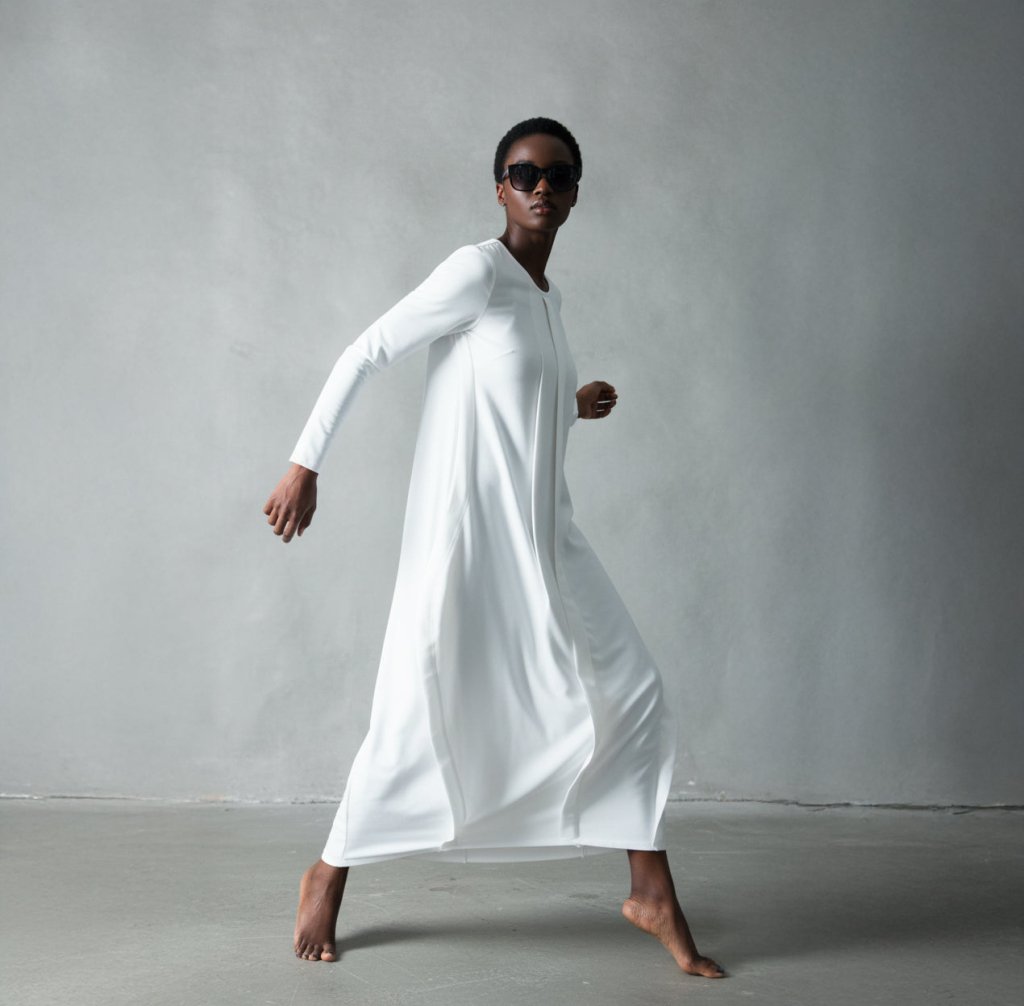 Long Cotton dress BENITA - EUG Fashion EugFashion 