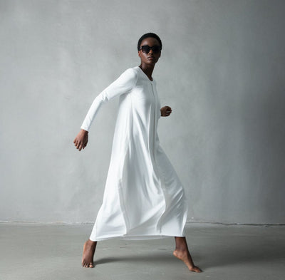 Long Cotton dress BENITA - EUG Fashion EugFashion 