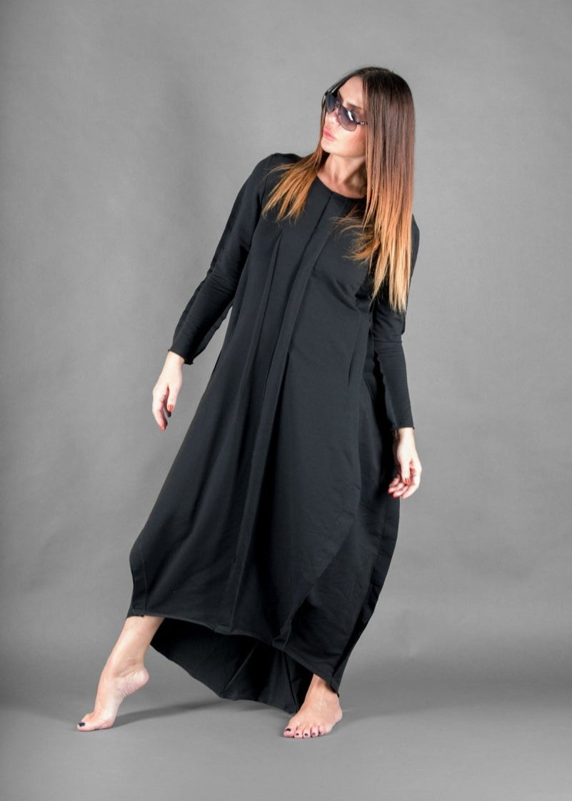 Long Cotton dress BENITA - EUG Fashion
