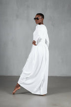 Long Cotton dress BENITA - EUG Fashion