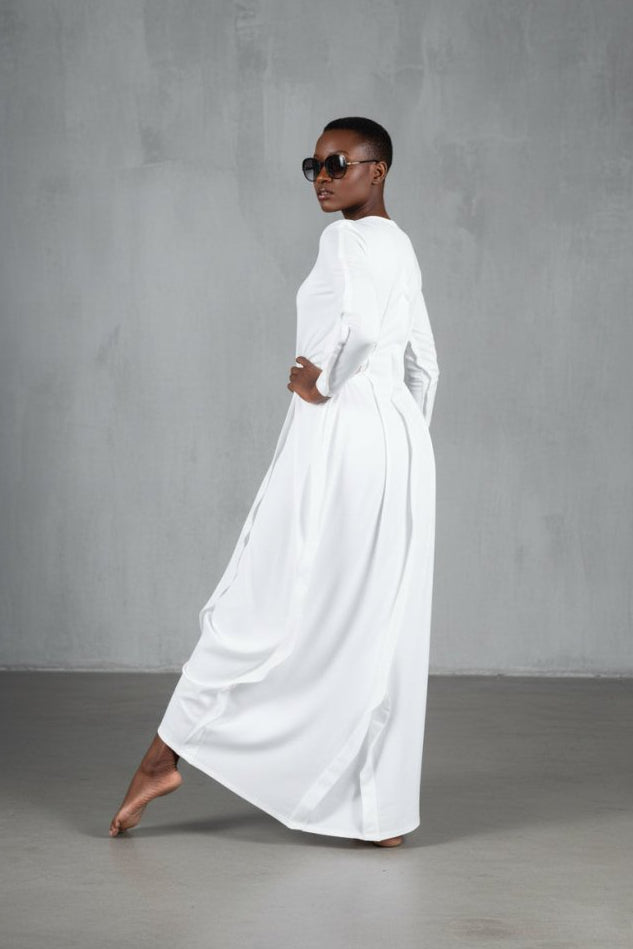 Long Cotton dress BENITA - EUG Fashion