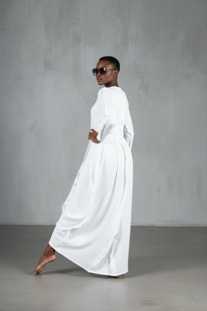 Long Cotton dress BENITA - EUG Fashion EugFashion 