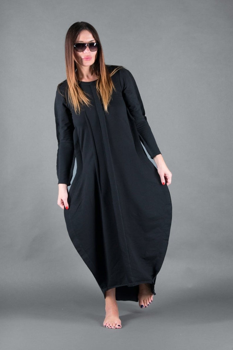 Long Cotton dress BENITA - EUG Fashion
