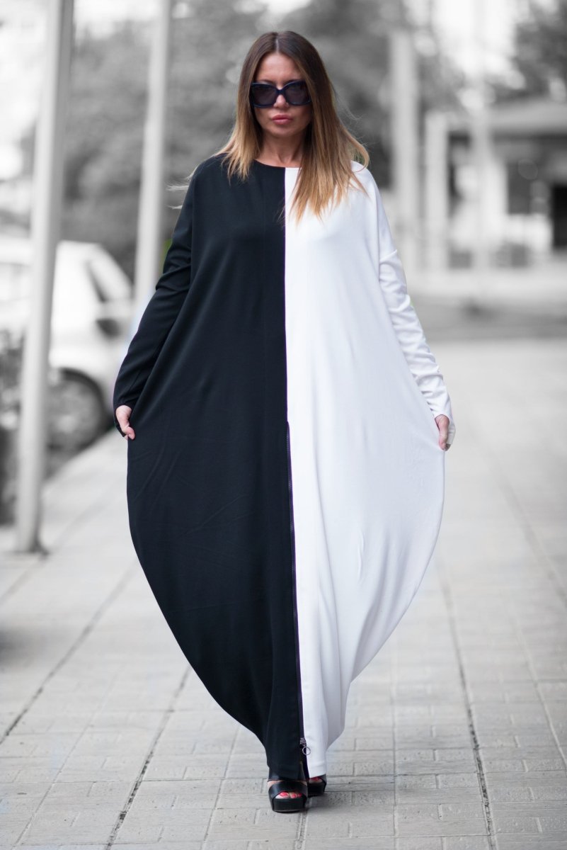 Long Cotton Dress WENDY BF - EUG Fashion