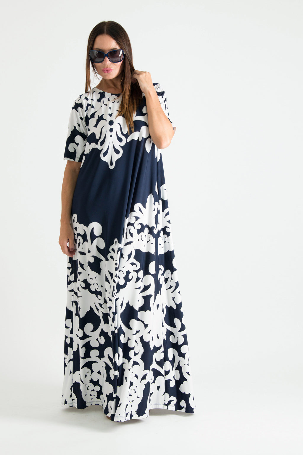 a line floral dress - eug fashion